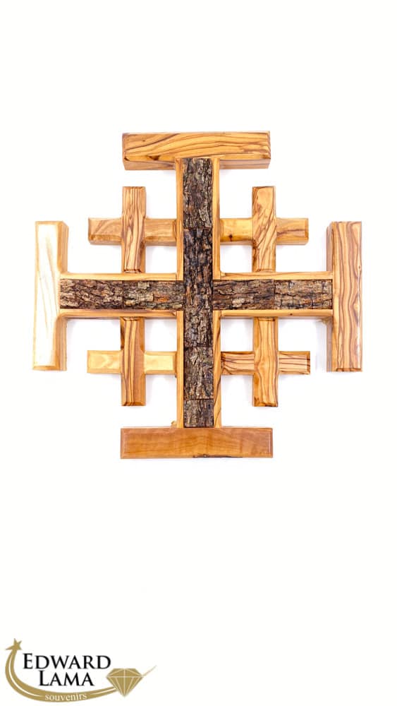 Jerusalem Cross KeyChain – Edward Lama